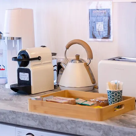 Bulle Champenoise - Netflix & Wifi - Localisation Ideale - Check-in 24h24 - Goodmarning Apartamento